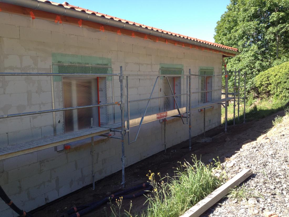 peinture sur siporex