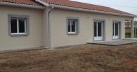 Façade sur construction neuve